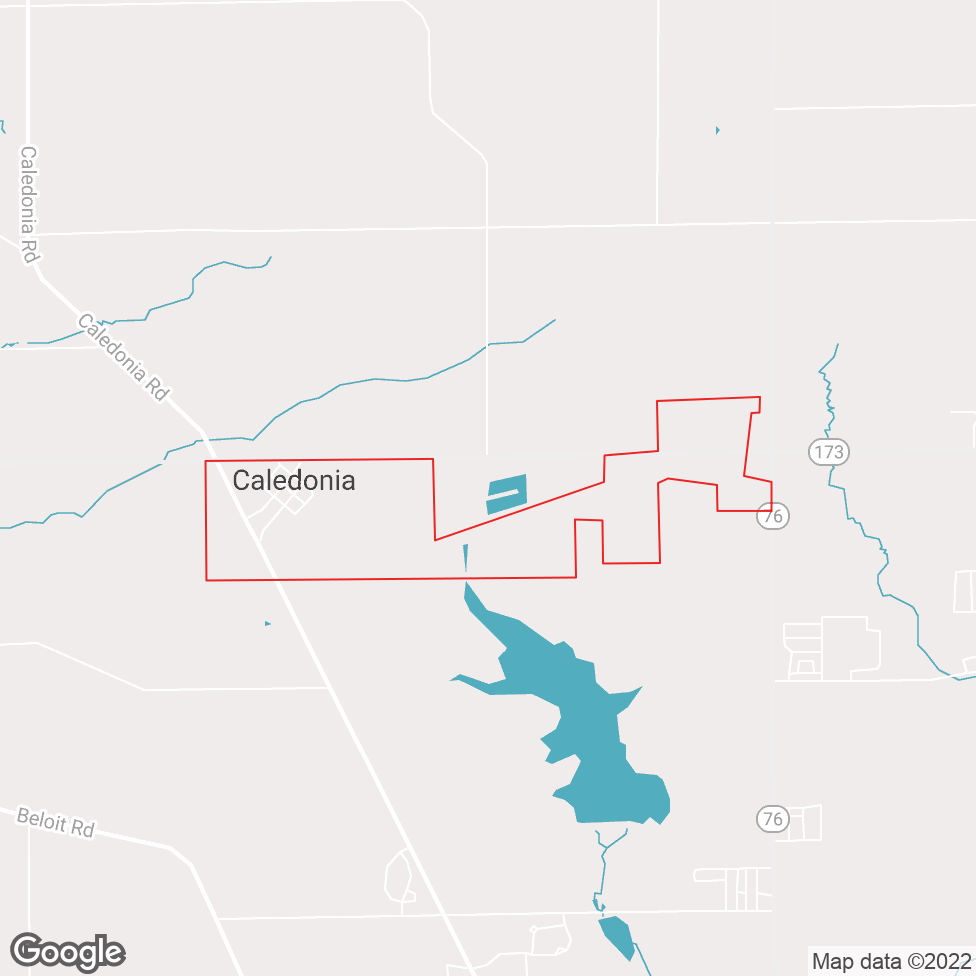 Caledonia map