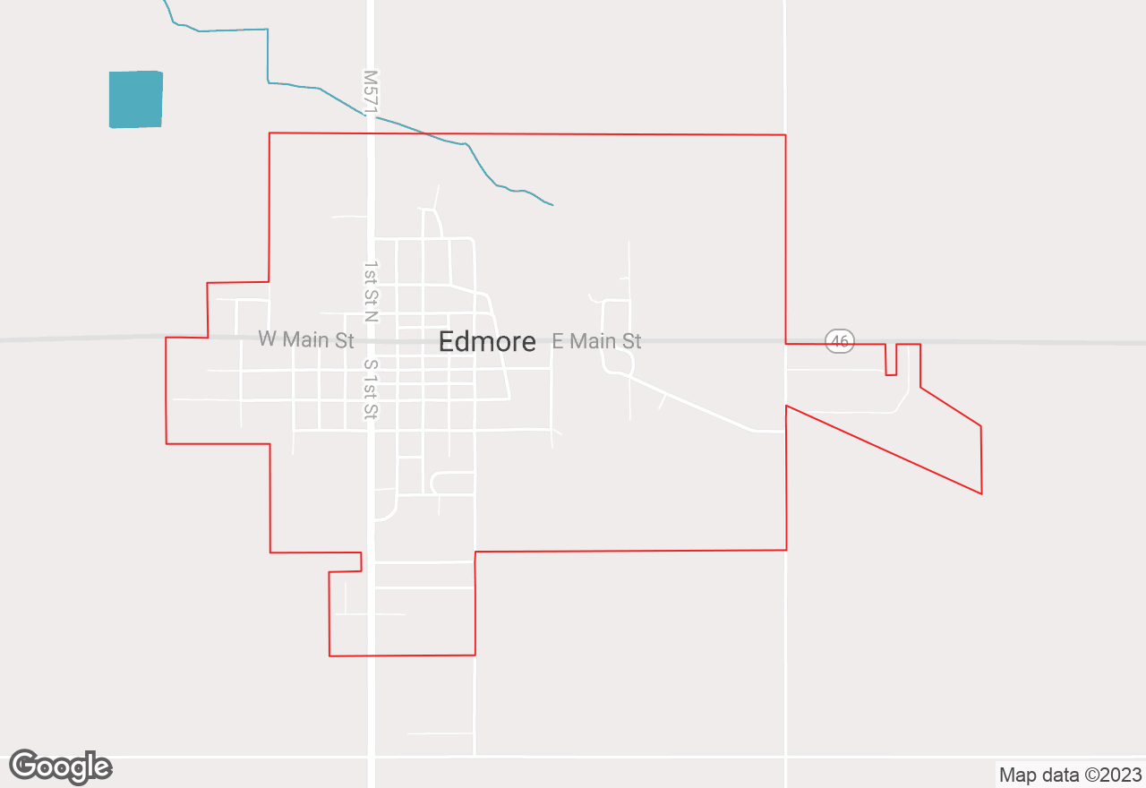 Edmore map