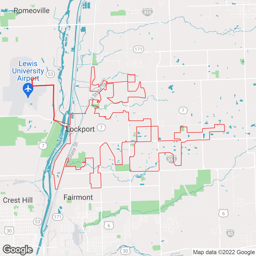 Lockport map