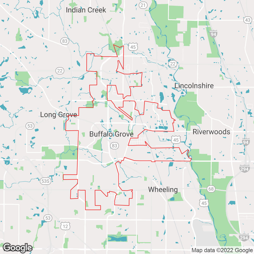 Buffalo Grove map