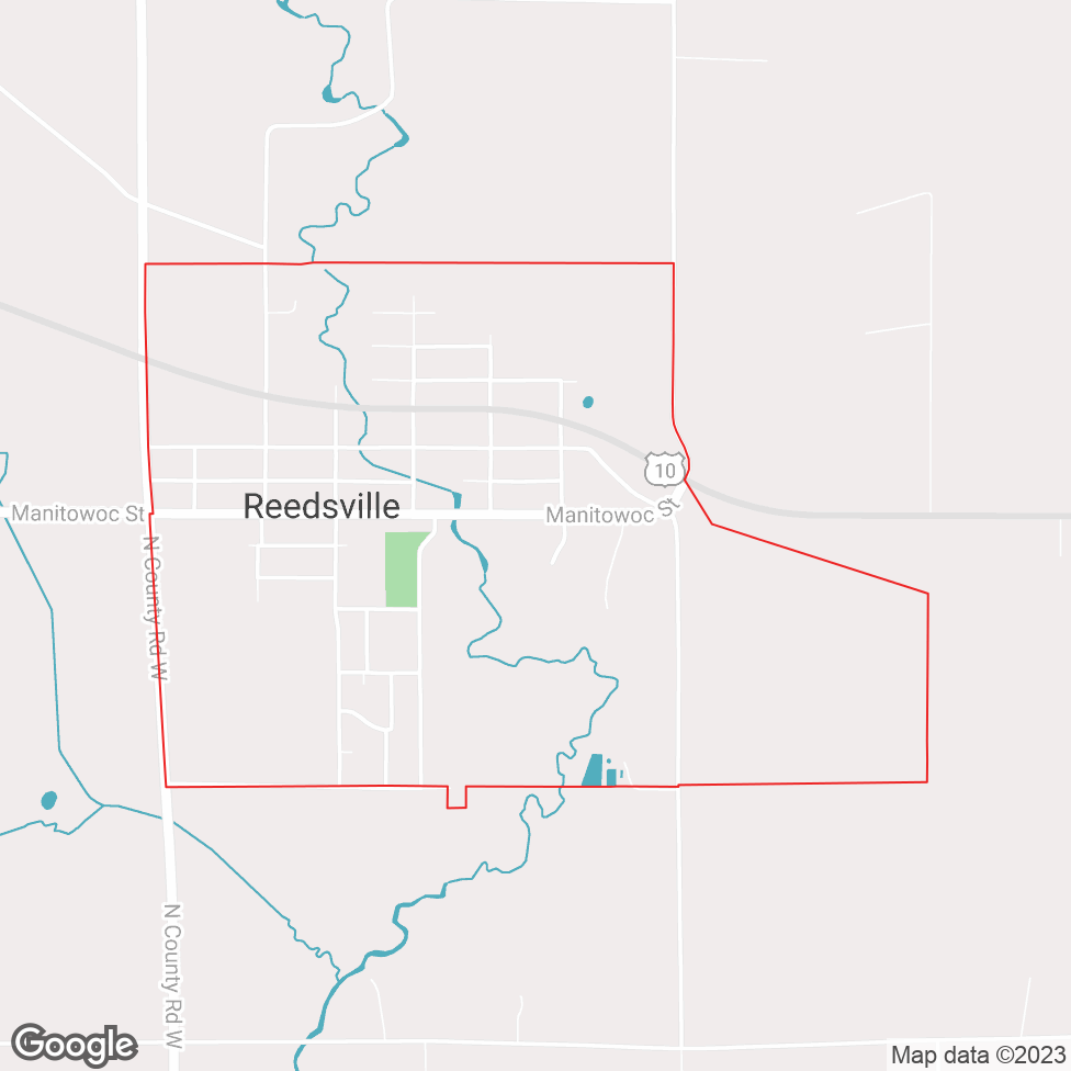 Reedsville map