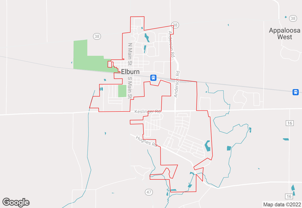 Elburn map