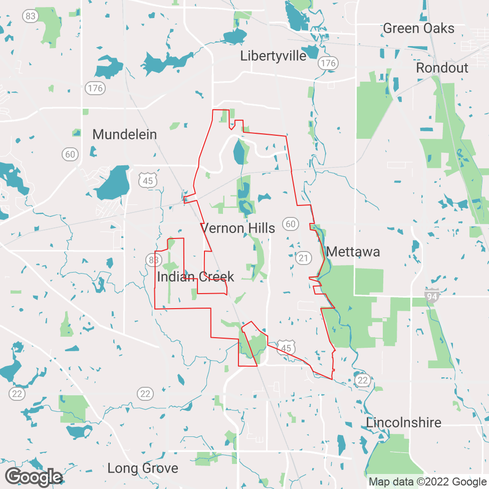 Vernon Hills map