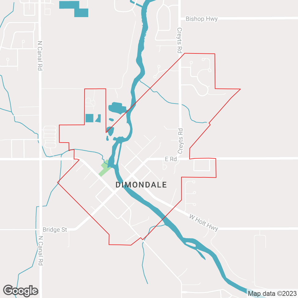 Dimondale map