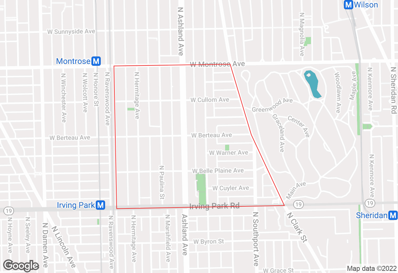 Graceland West map