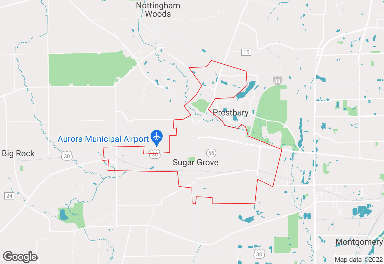 Sugar Grove map