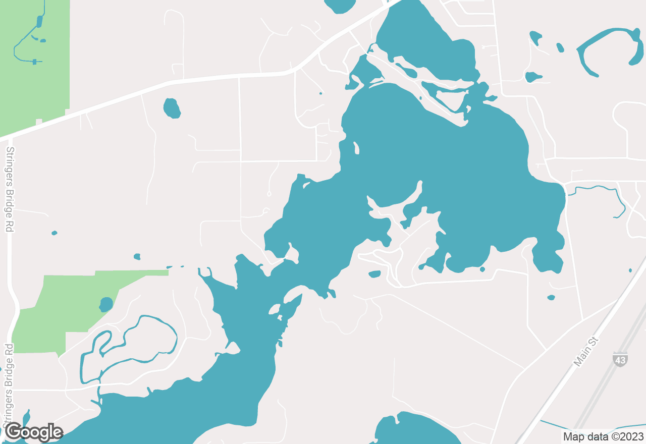 Lake Beulah map