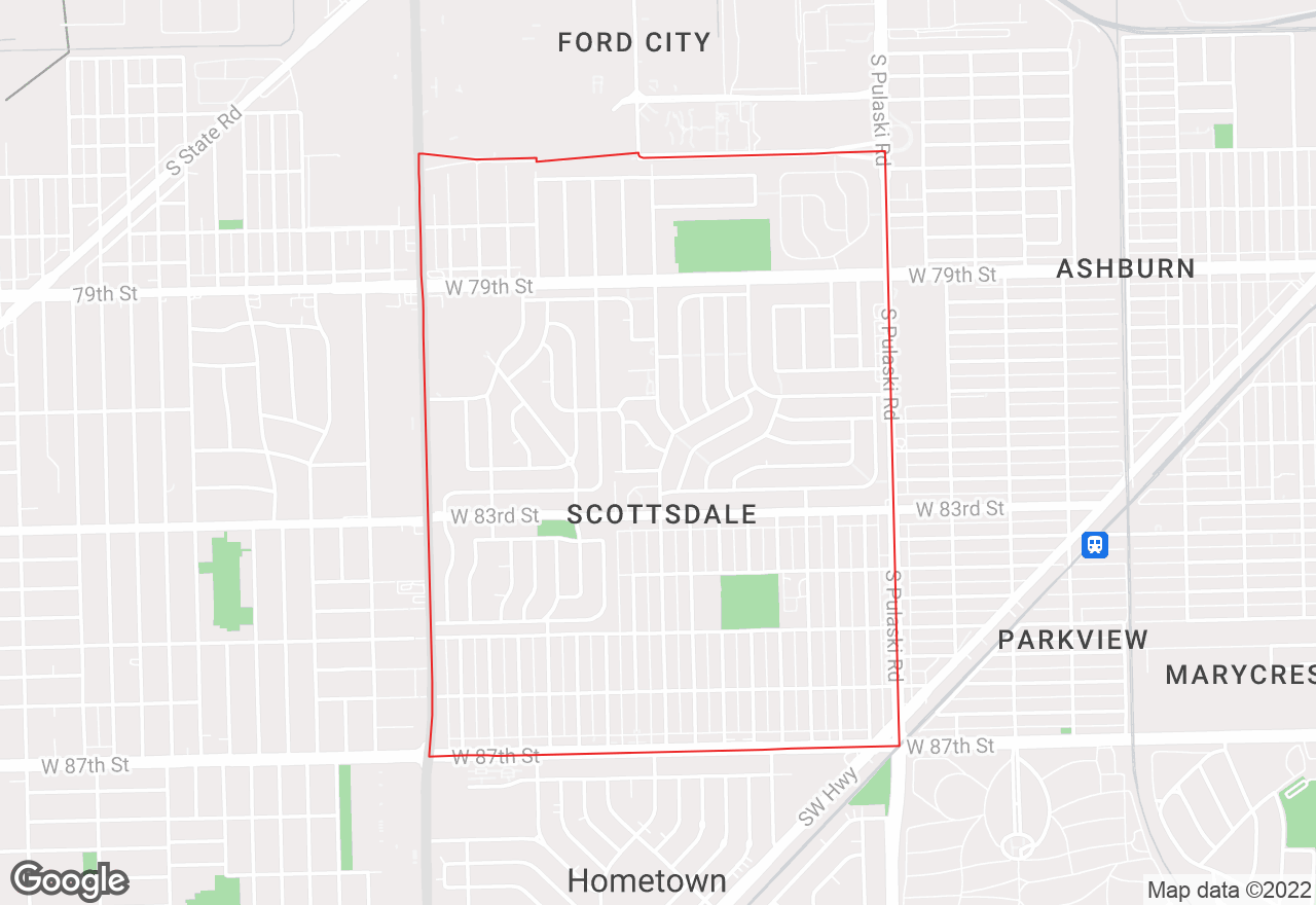 Scottsdale map