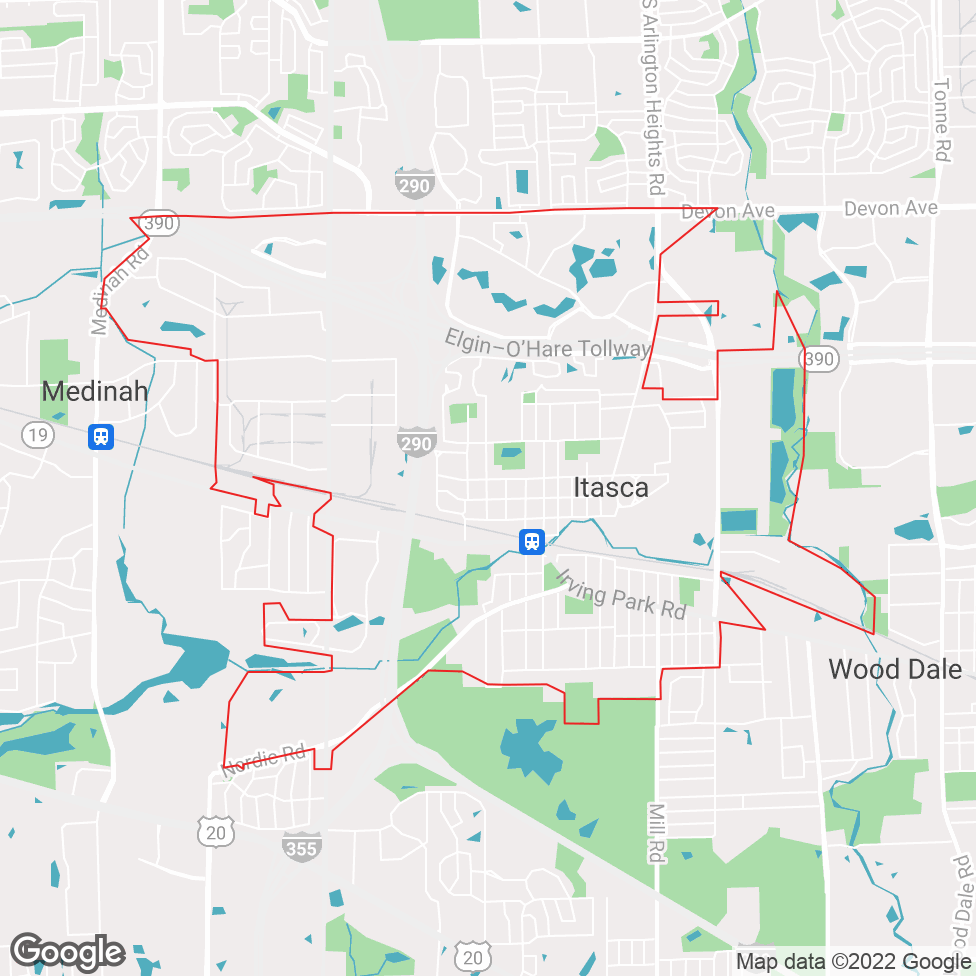 Itasca map