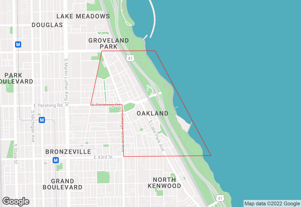 Oakland map