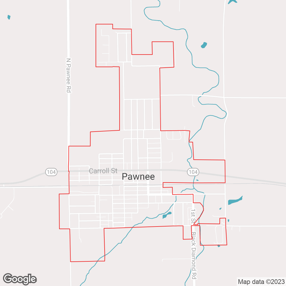 Pawnee map