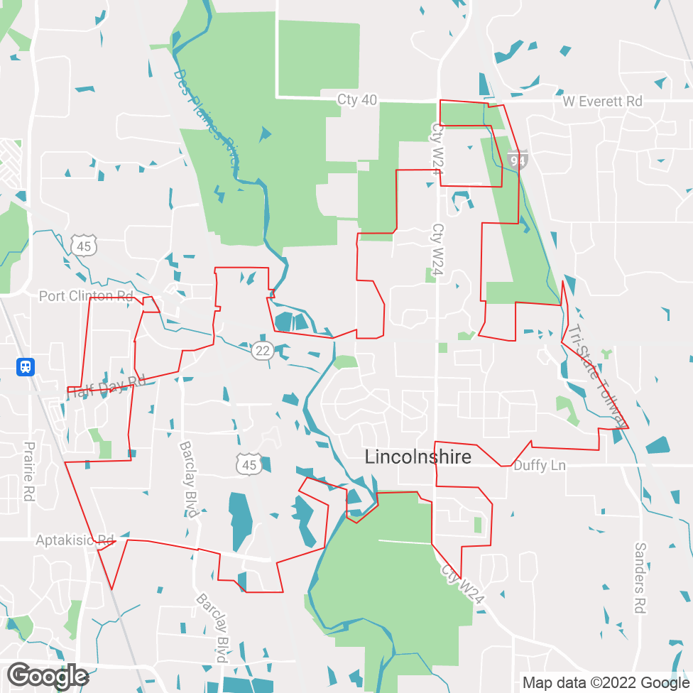 Lincolnshire map