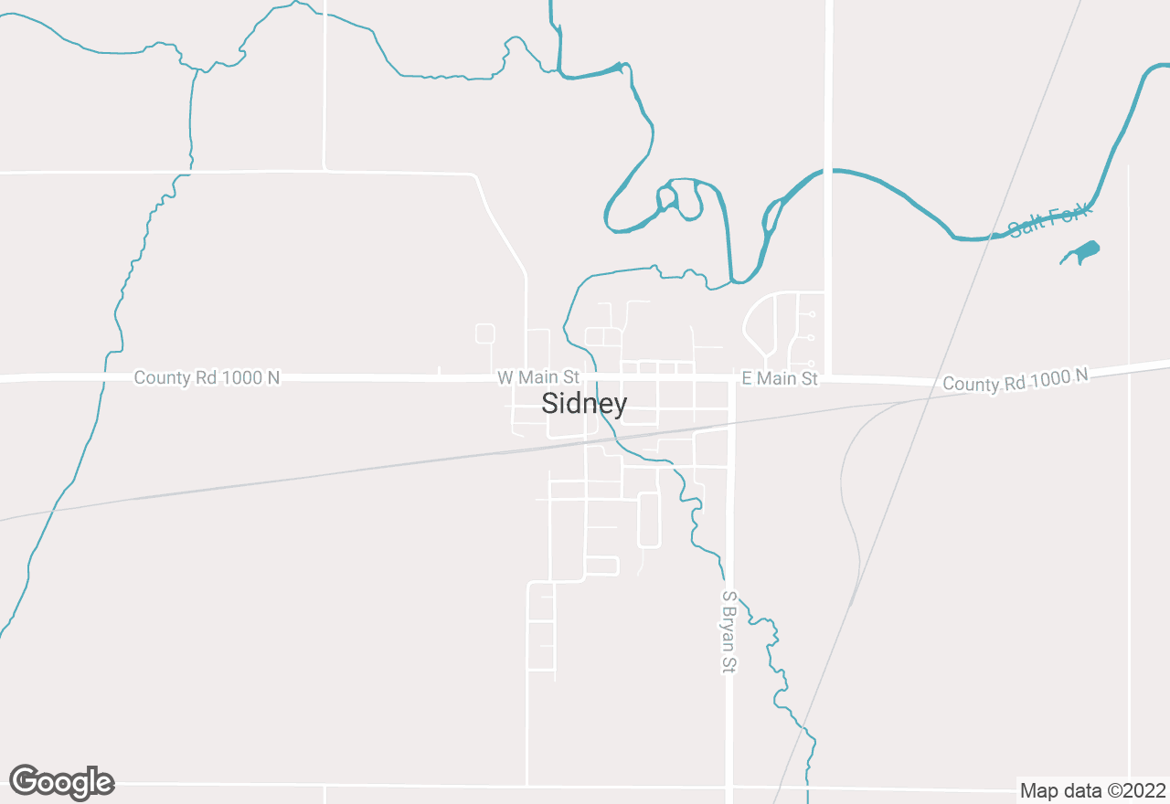 Sidney map