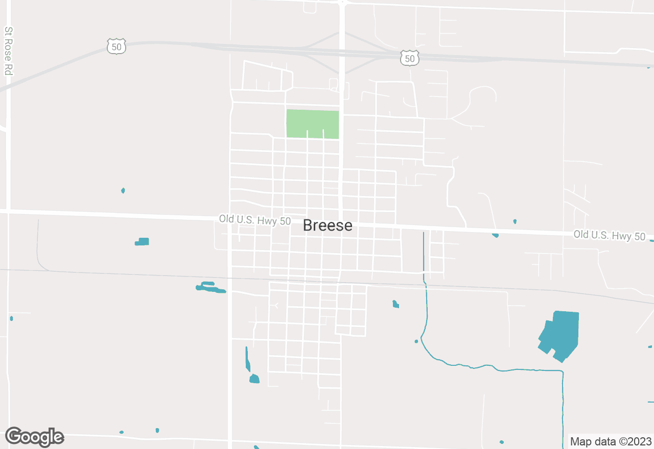 Breese map