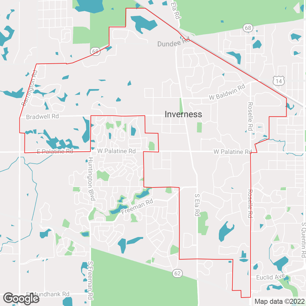 Inverness map