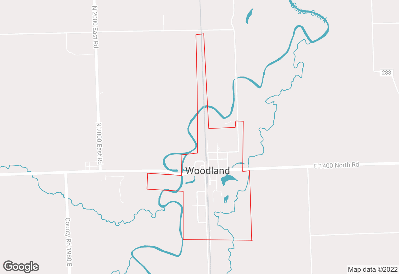 Woodland map