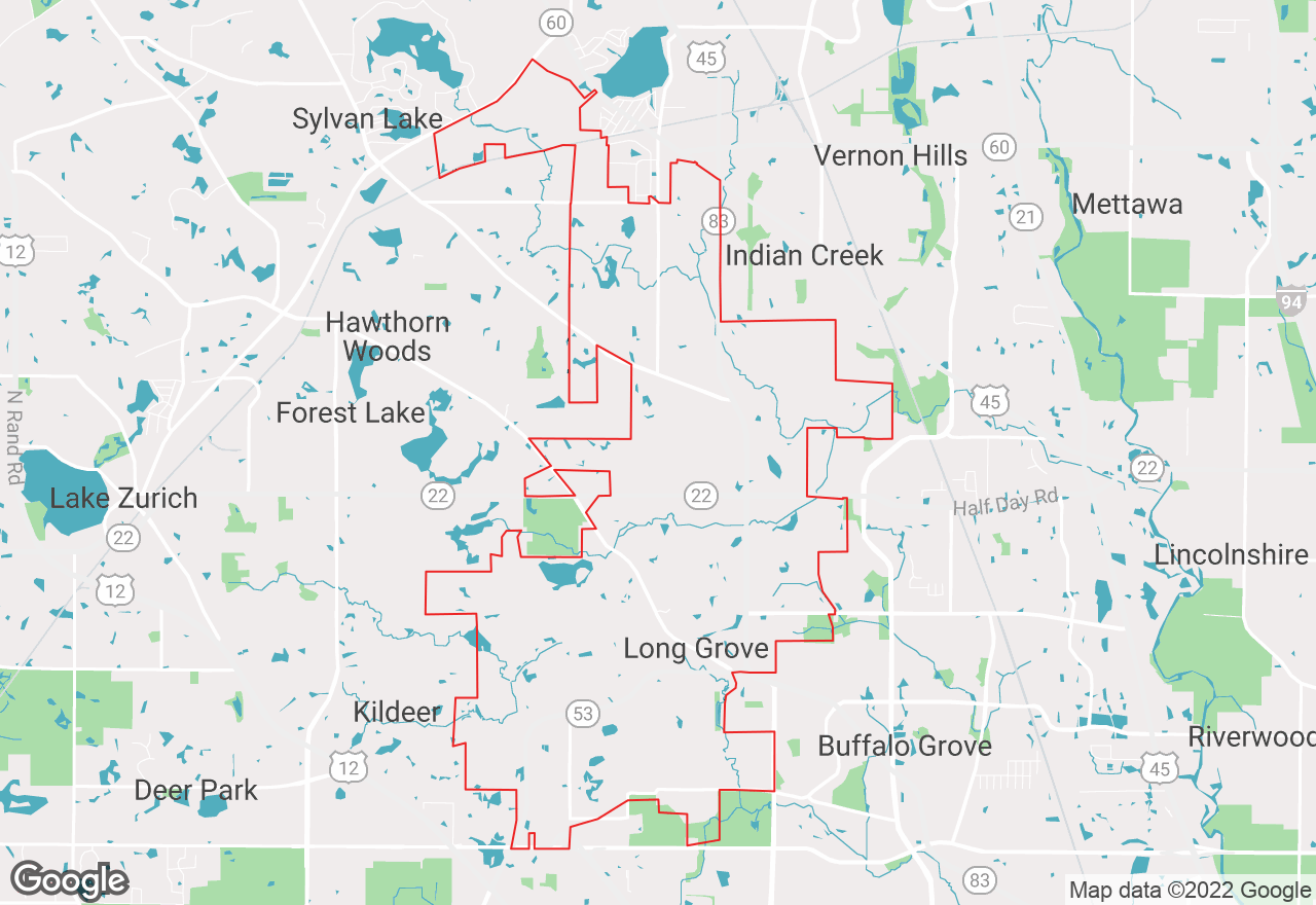 Long Grove map