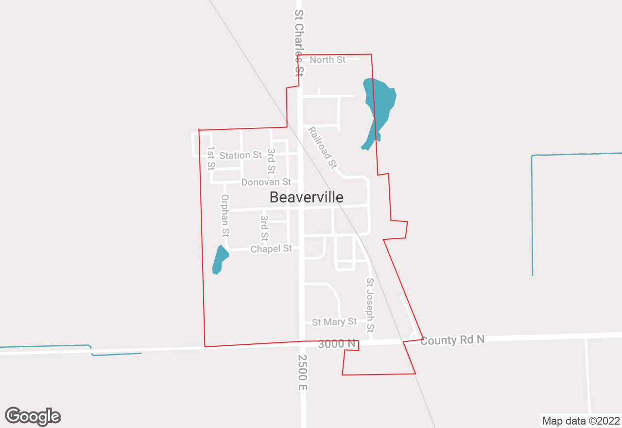 Beaverville map