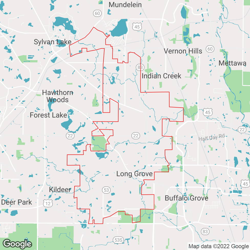 Long Grove map