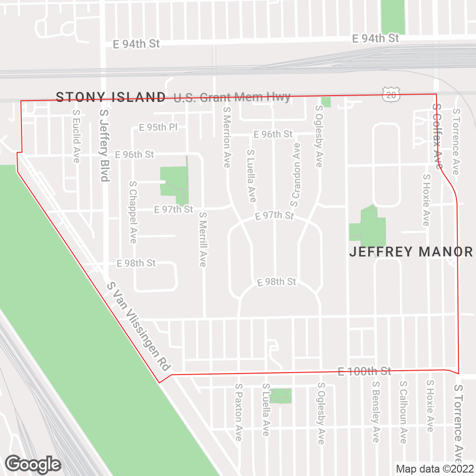 Jeffery Manor map