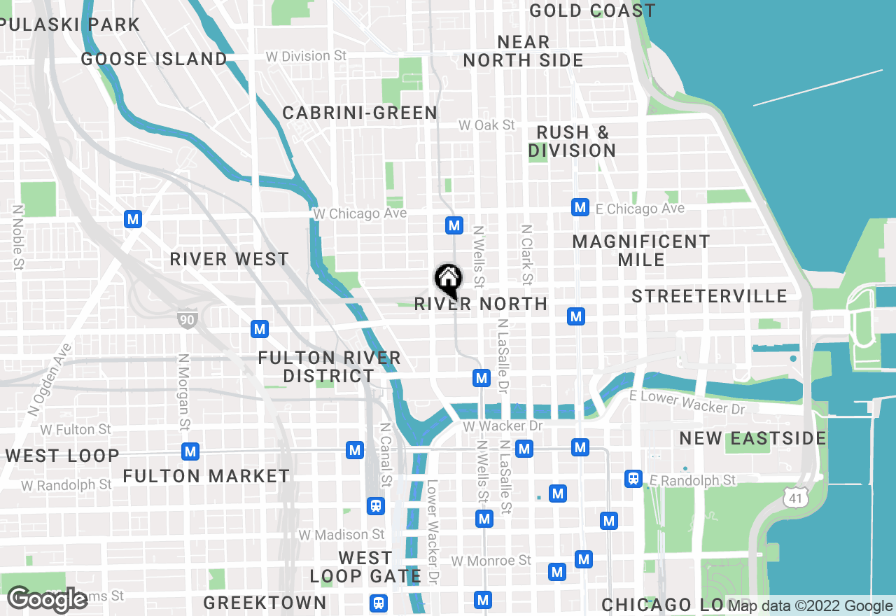 River North Office map