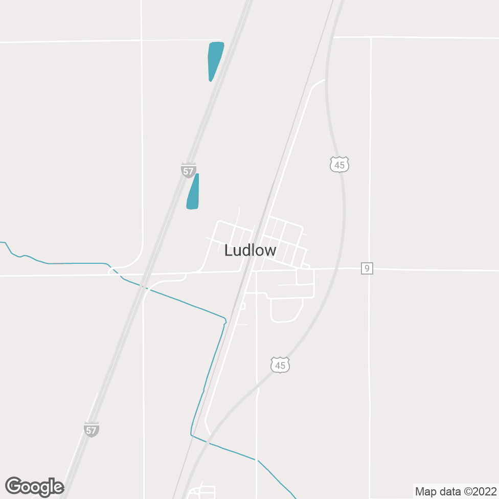 Ludlow map