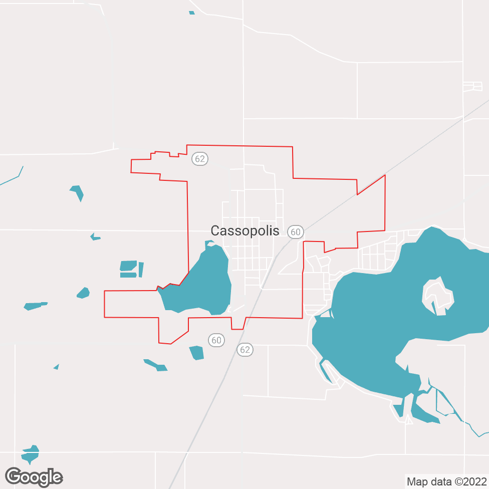 Cassopolis map