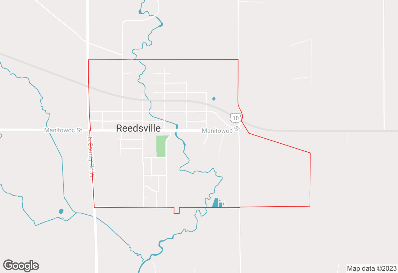 Reedsville map