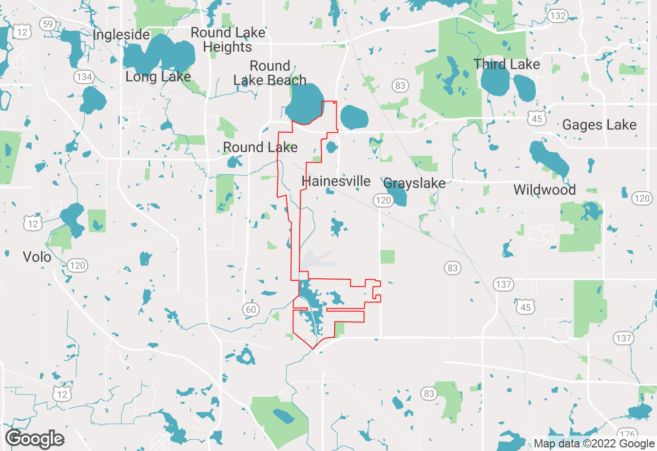 Round Lake Park map