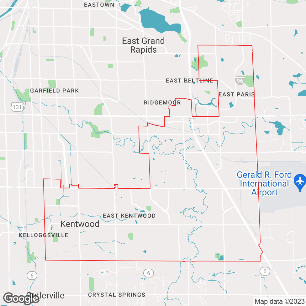 Kentwood map