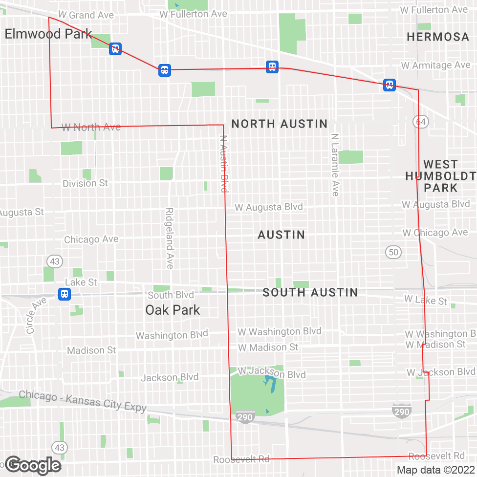 Austin map