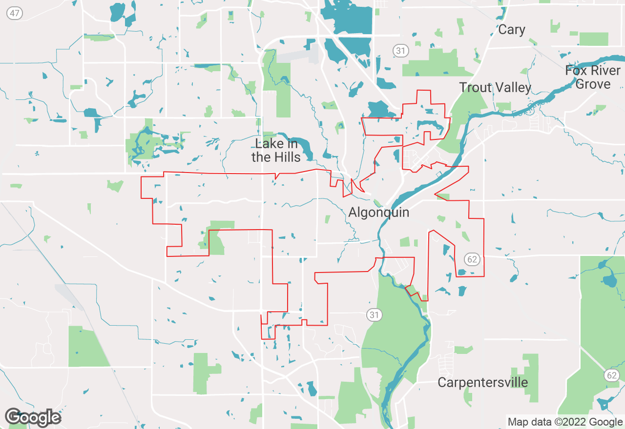 Algonquin map