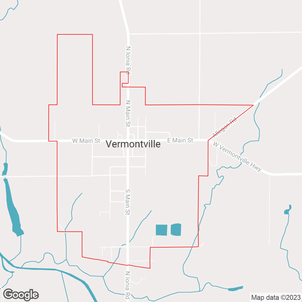 Vermontville map