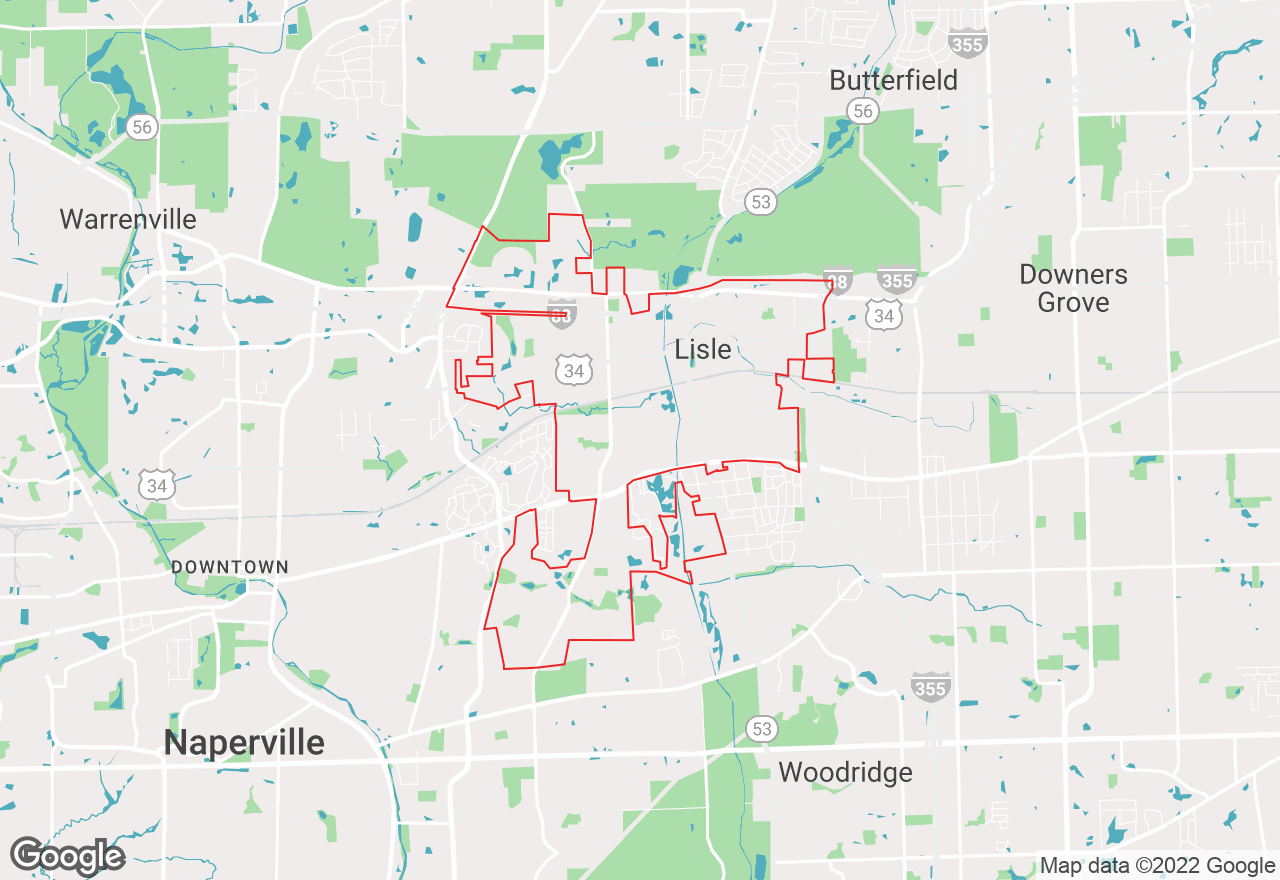 Lisle map