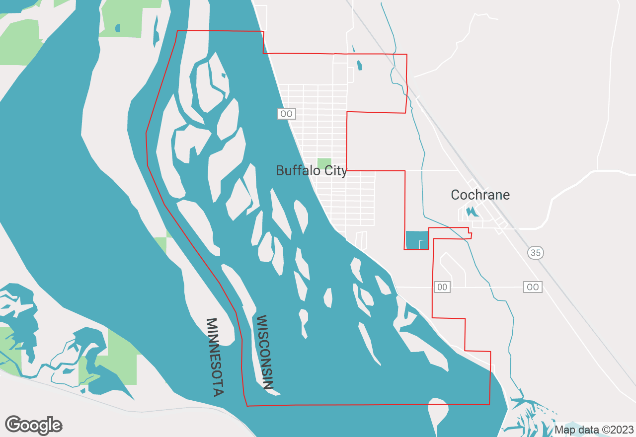 Buffalo City map