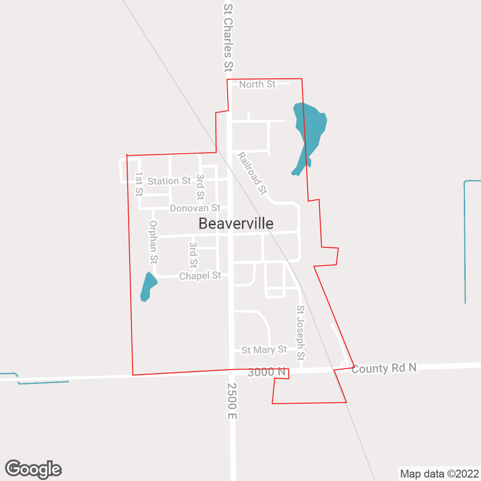 Beaverville map