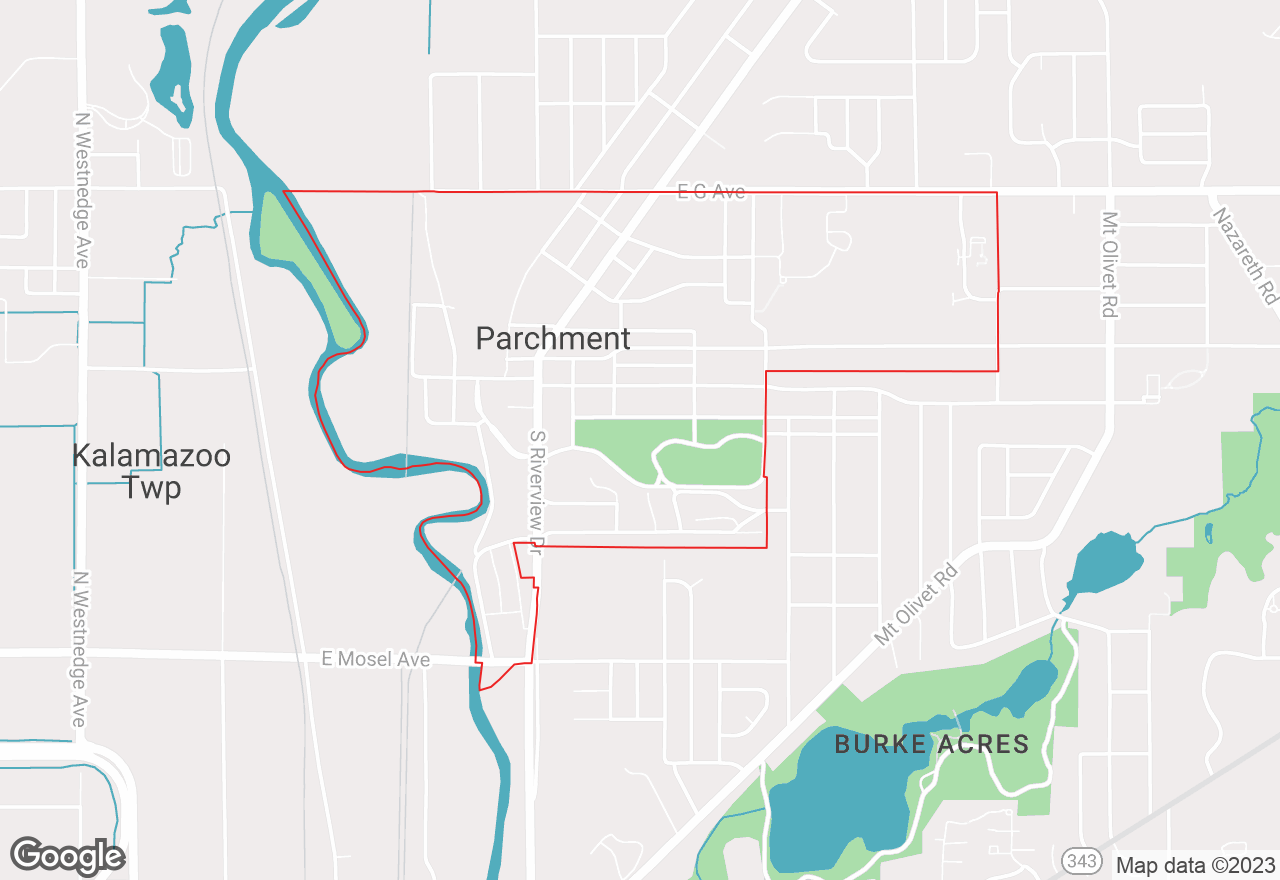 Parchment map