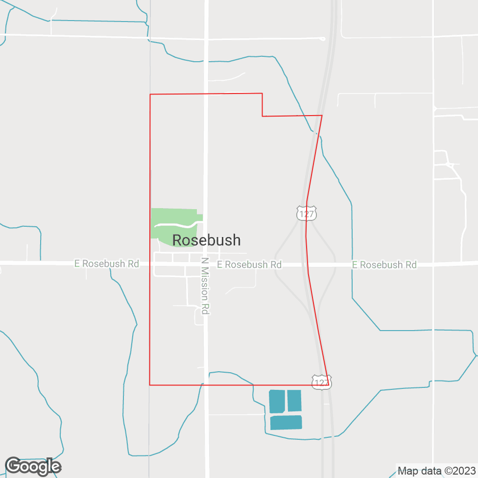 Rosebush map