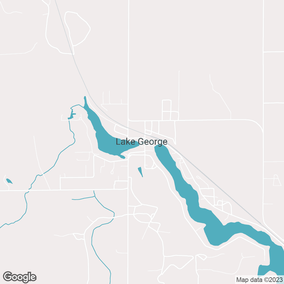 Lake George map