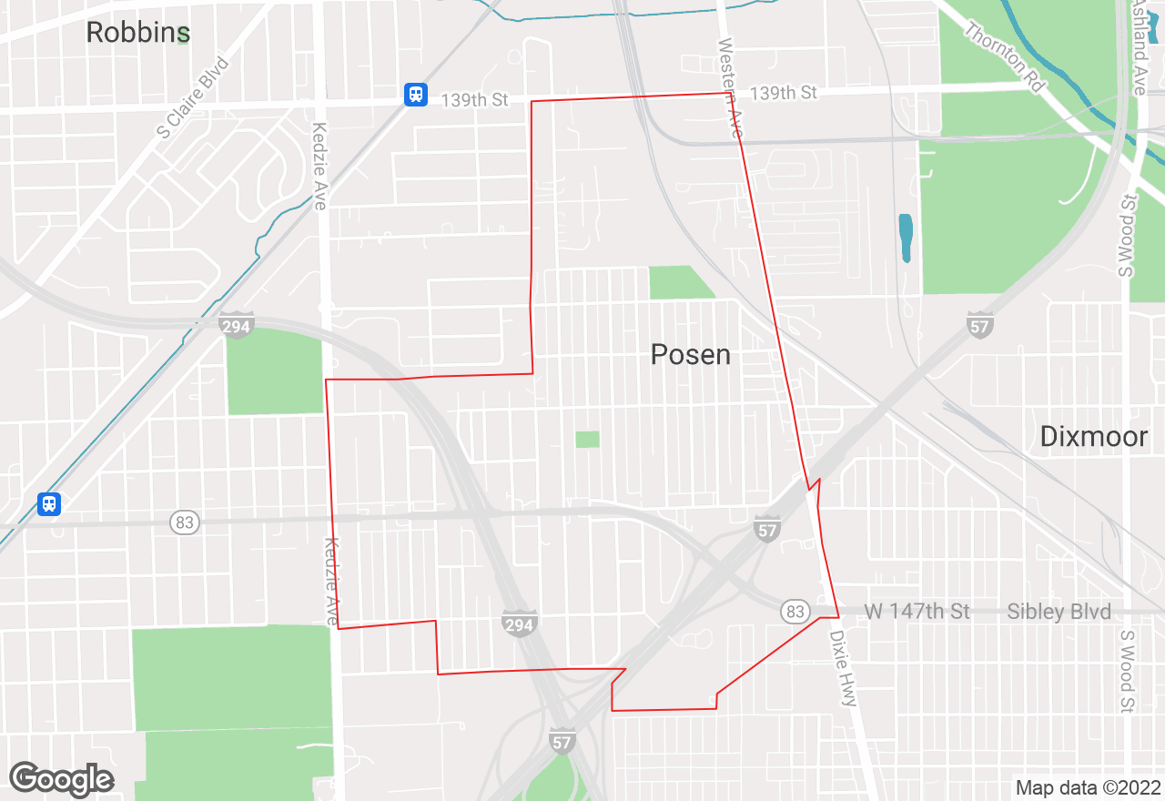 Posen map