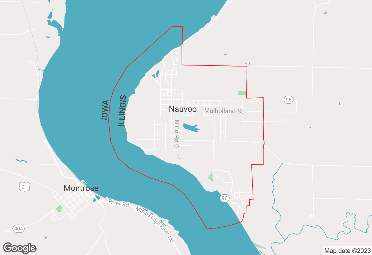 Nauvoo map