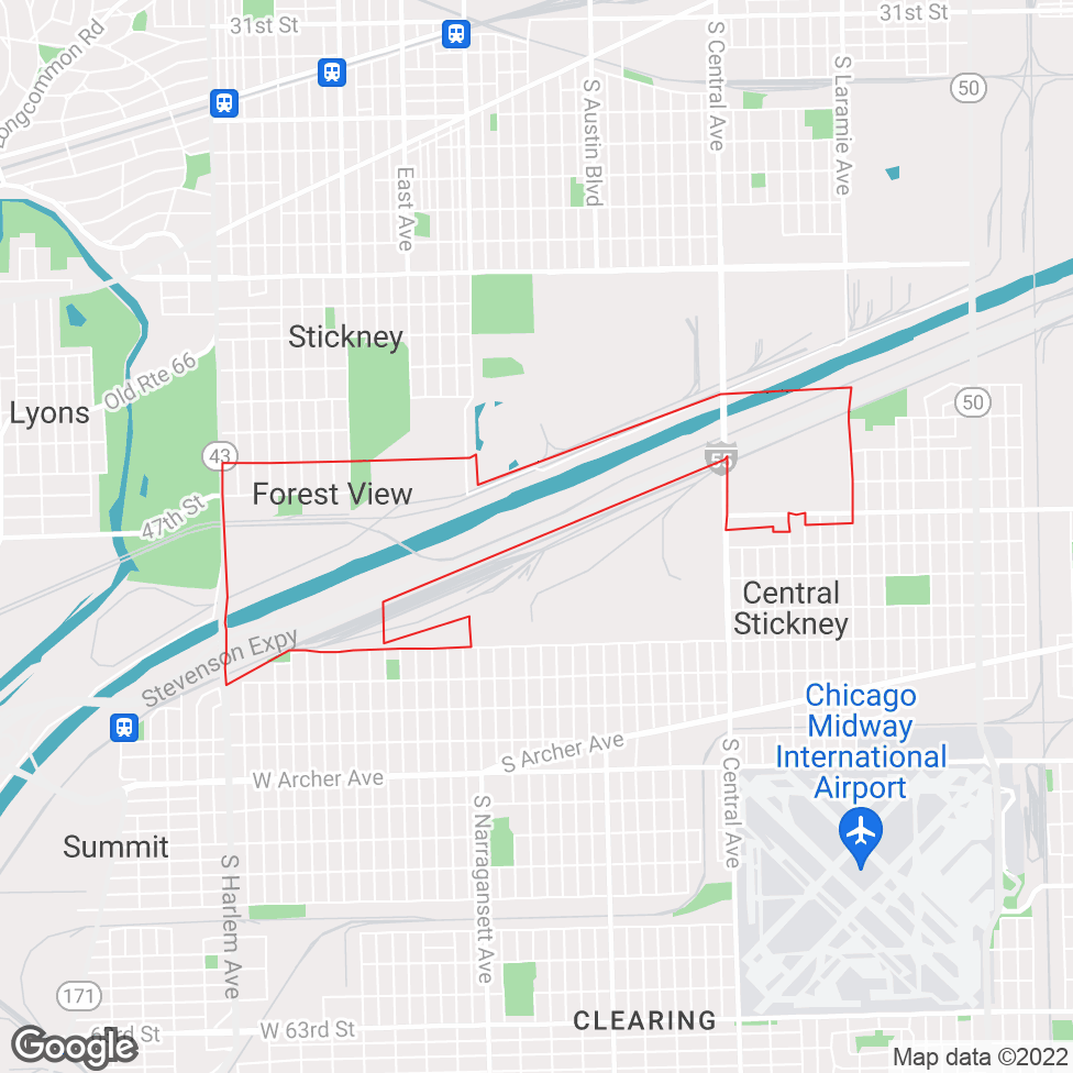 Forest View map