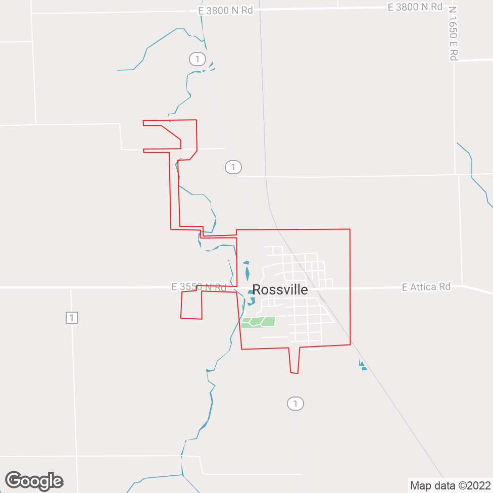 Rossville map