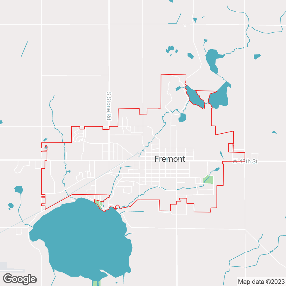 Fremont map