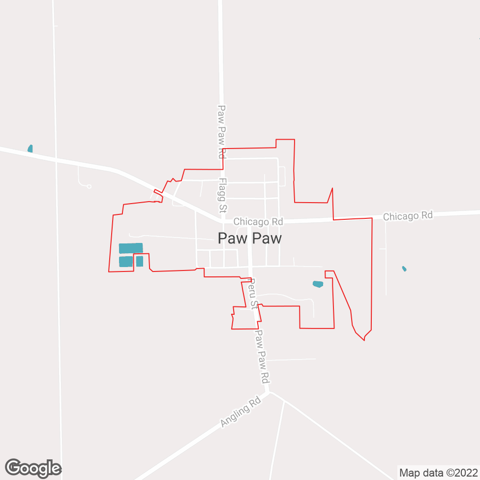 Paw Paw map