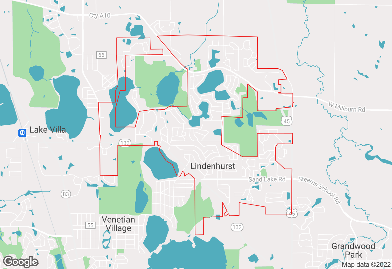 Lindenhurst map