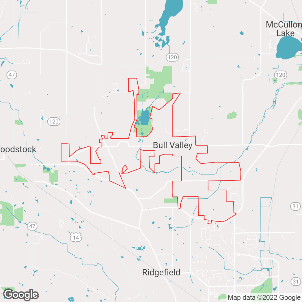 Bull Valley map