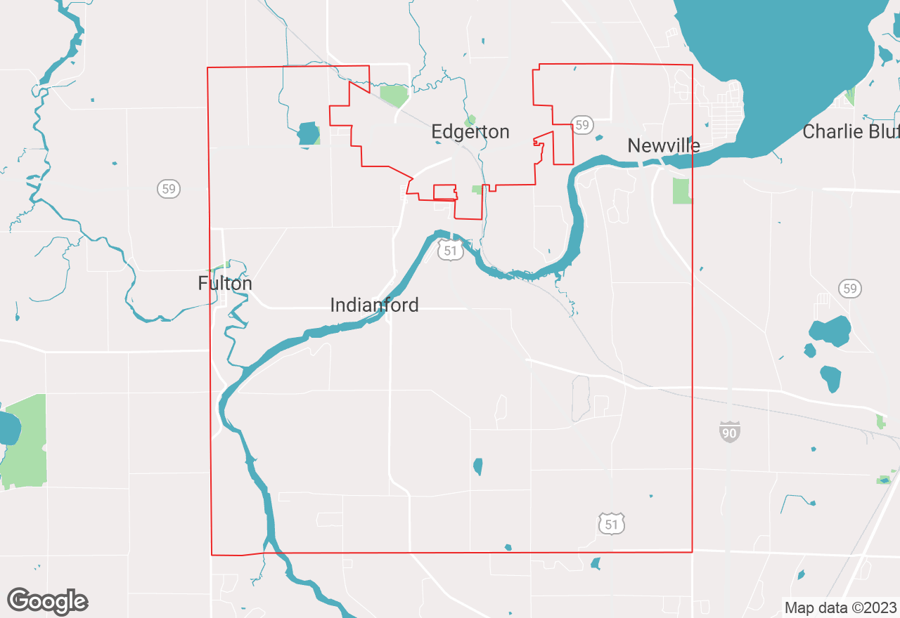 Fulton map