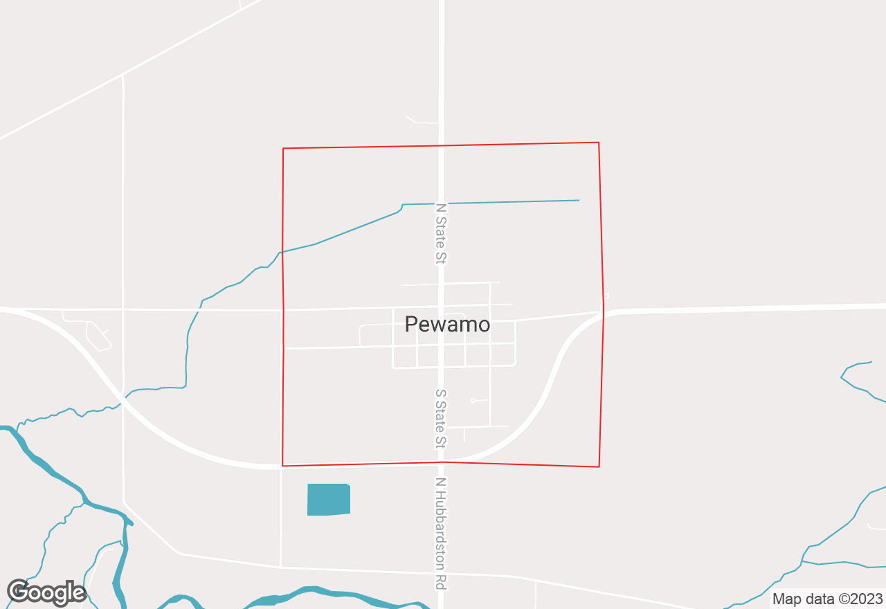 Pewamo map