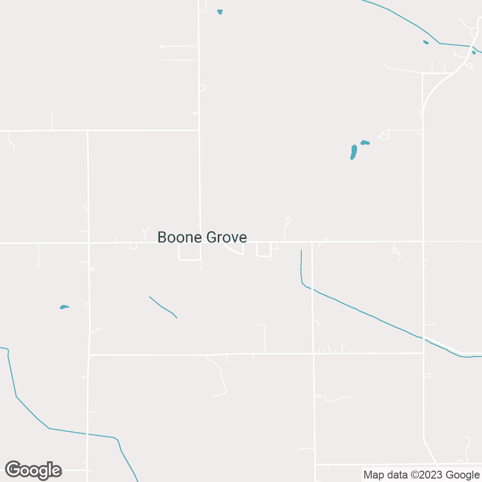 Boone Grove map